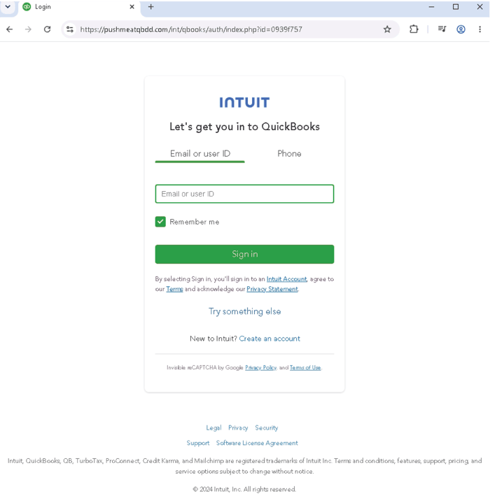 Intuit- 1026 - email ID
